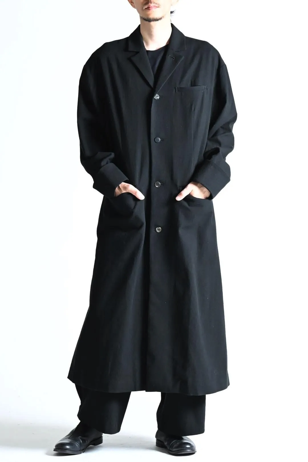 C-530 Double Cuff Long Chester Coat