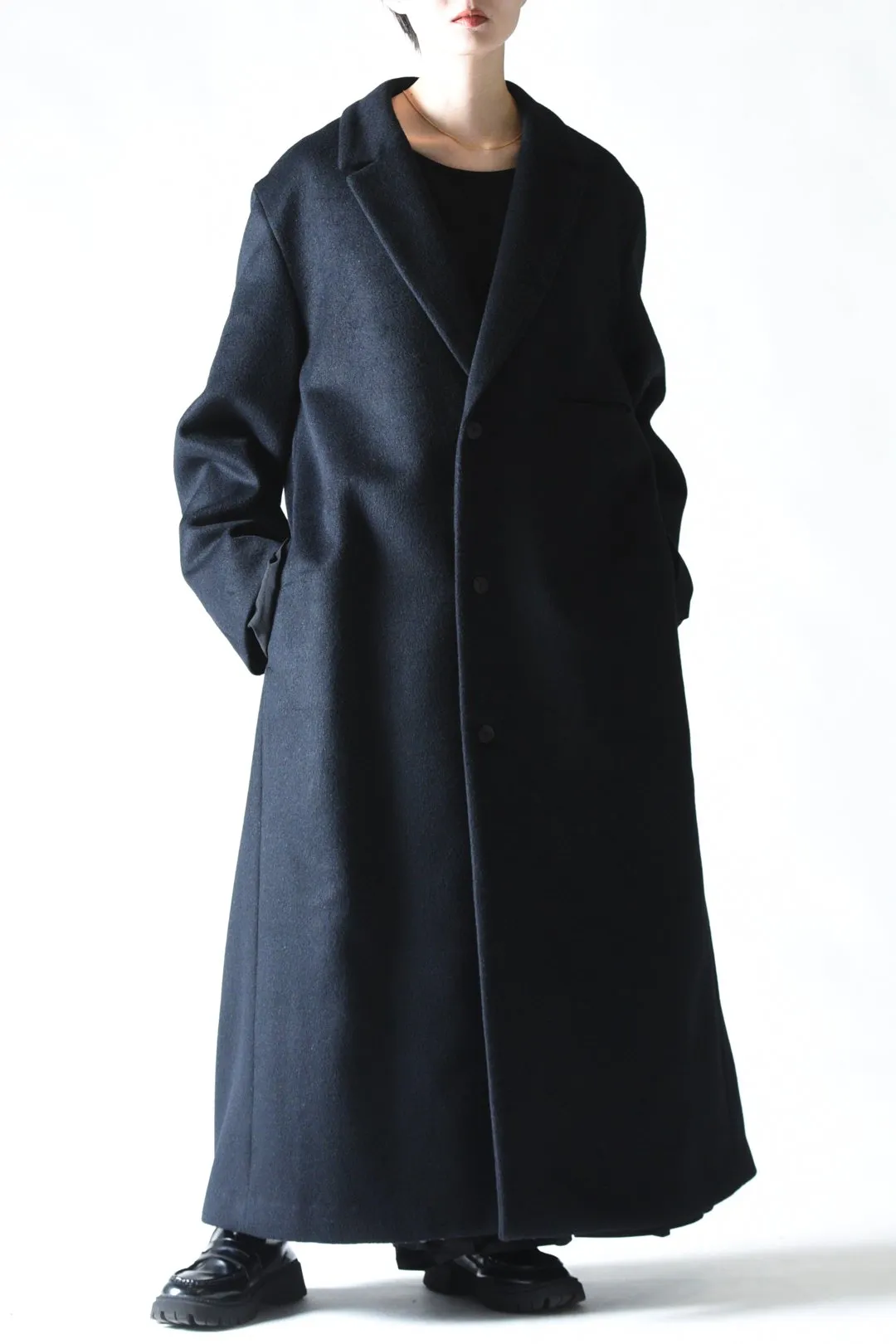 Angora Wool Big Doctor Coat