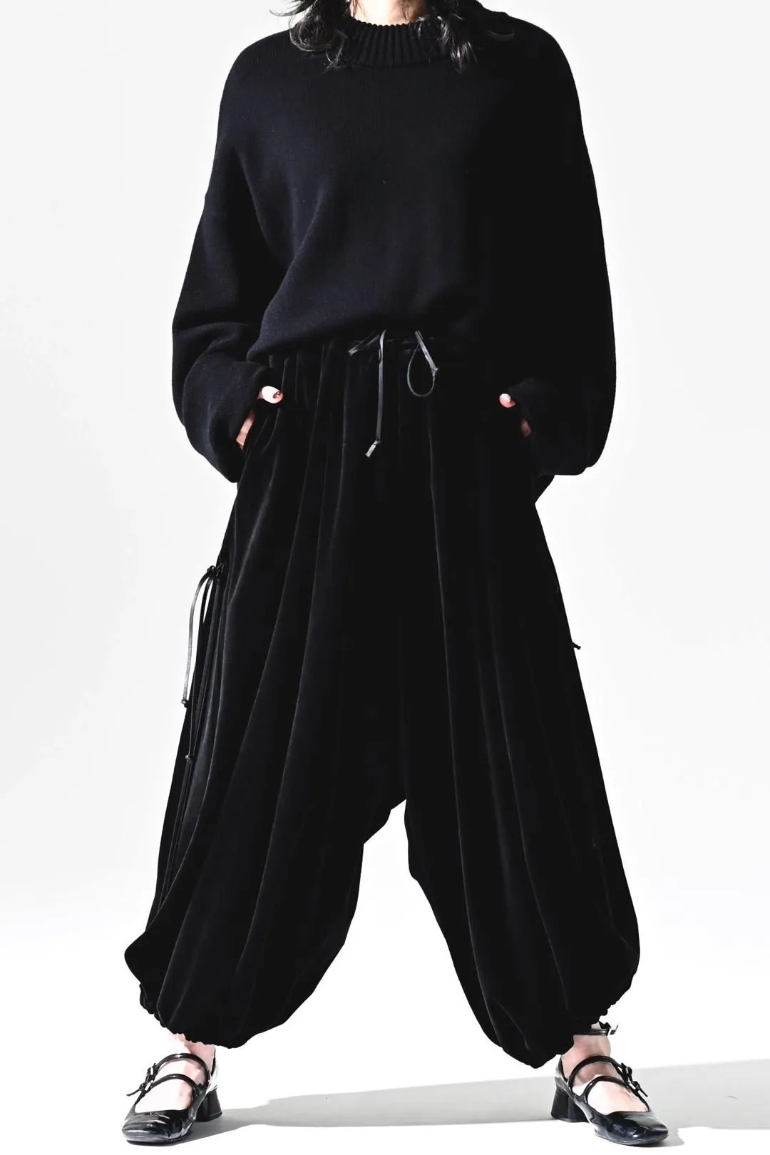  Heavy Velour 袴 Balloon Pants